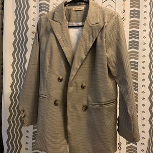 Dark academia blazer